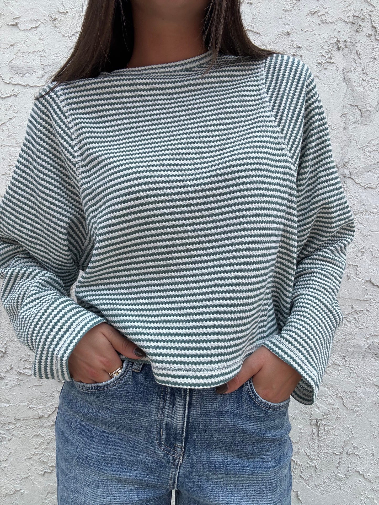 On The Go Striped Top