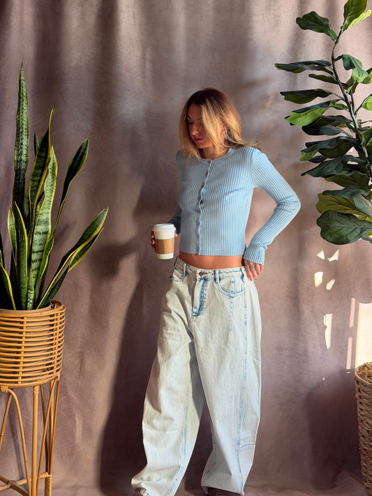 Lucky Girl Barrel Jean