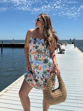 Load image into Gallery viewer, Palm Beach Postcard Dress
