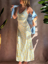 Load image into Gallery viewer, ZSUPPLY Faya Idra Ditsy Maxi Dress
