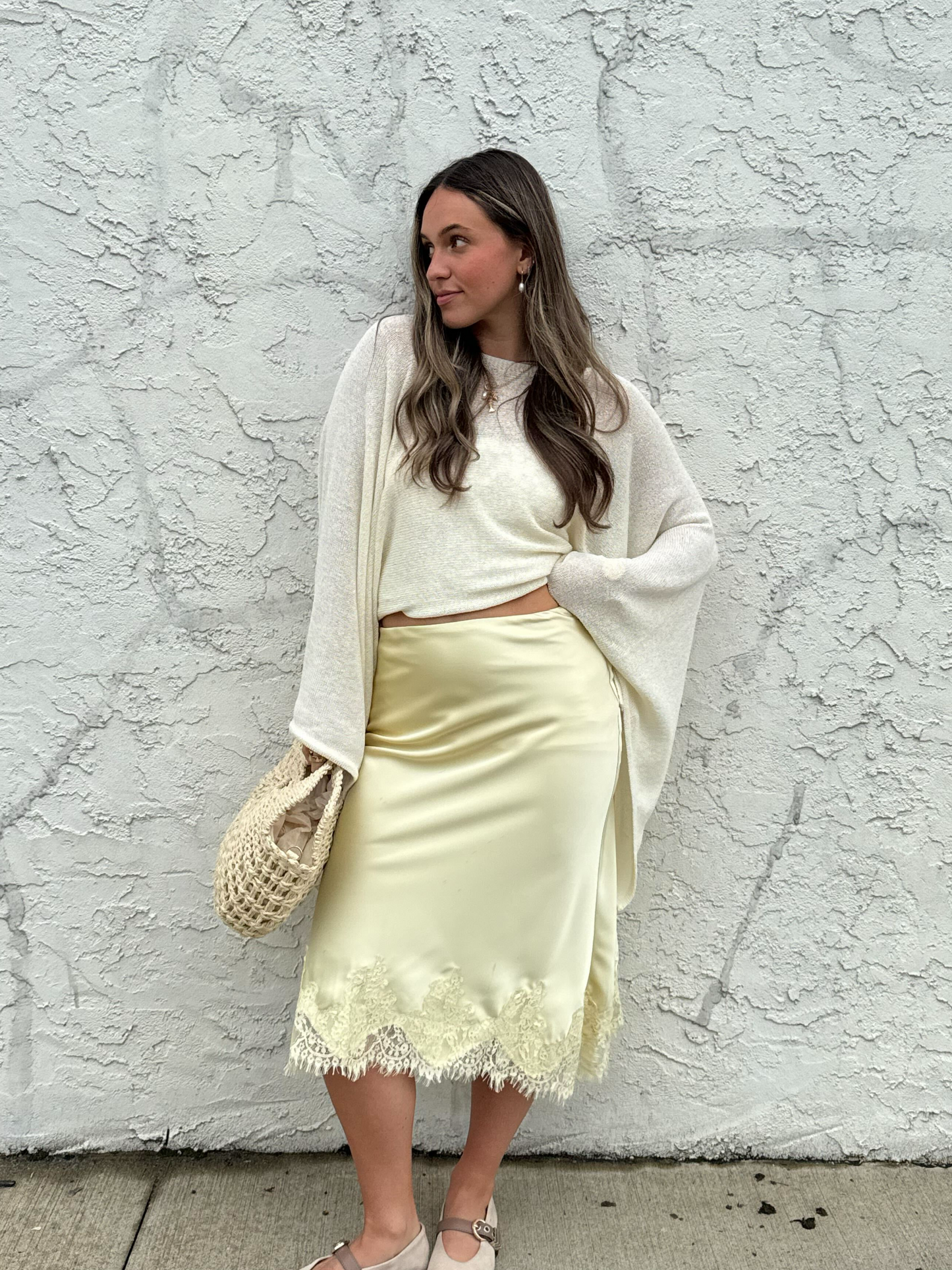 Living In Lace Skirt