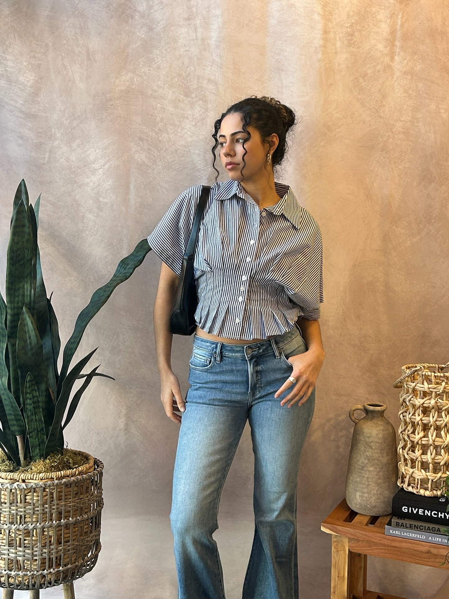HIDDEN Happi Mid Rise Flare Jean