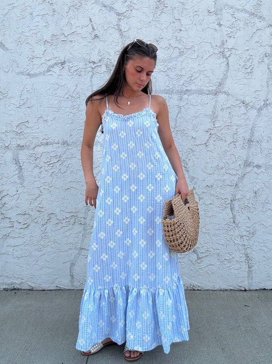 Bluebell Meadow Maxi Dress
