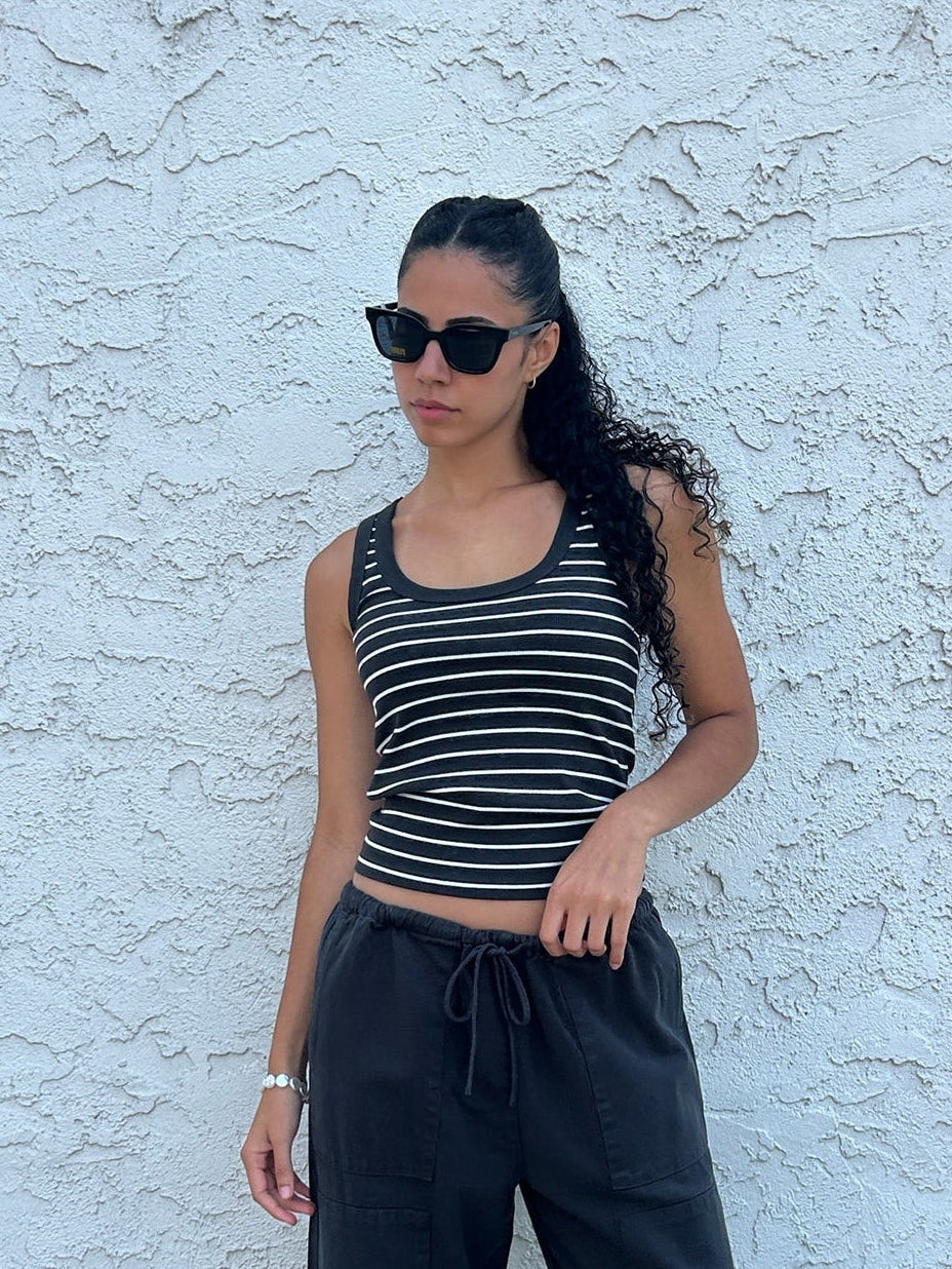 ZSupply Rowe Striped Scoop Tank