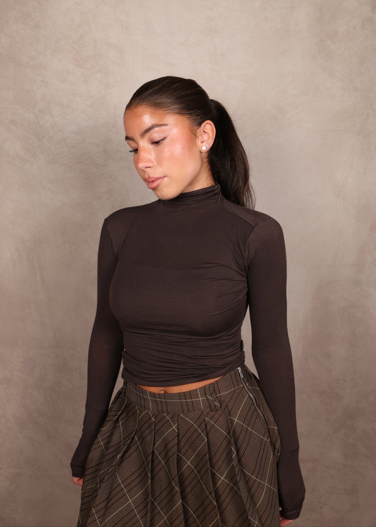 Stella Mock Neck Top