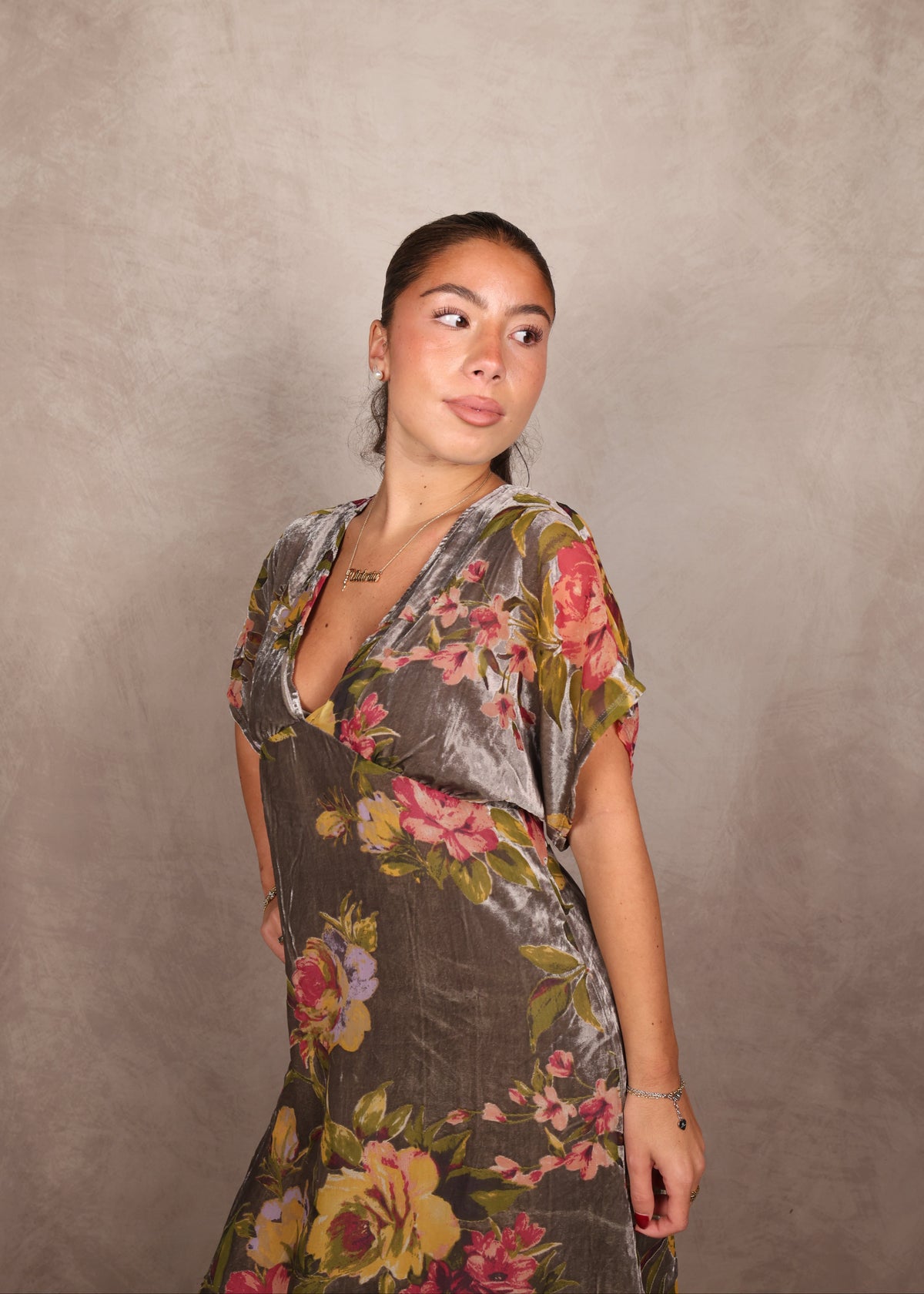 Vivienne Velvet Maxi Dress