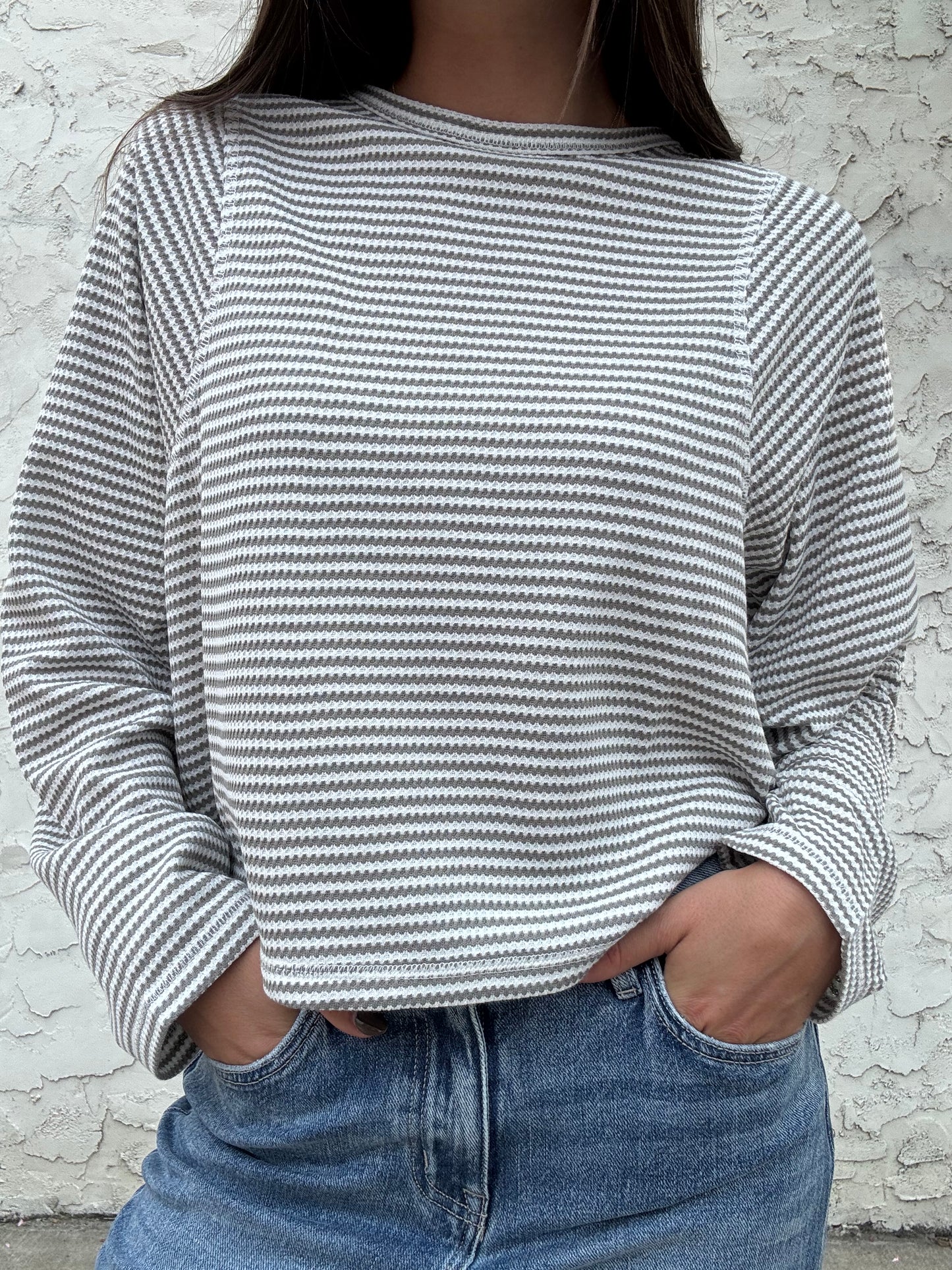 On The Go Striped Top
