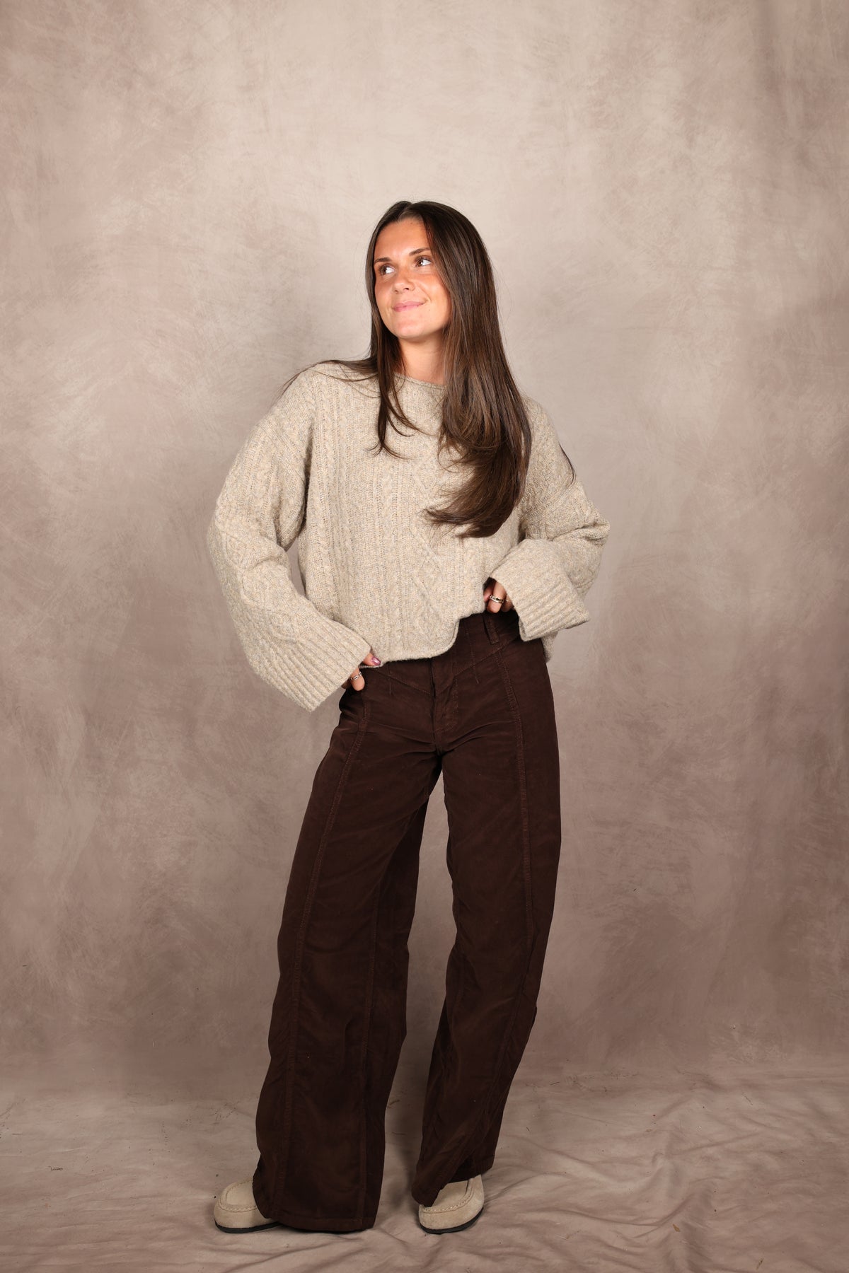 FREE PEOPLE Libre Cord Wide Leg
