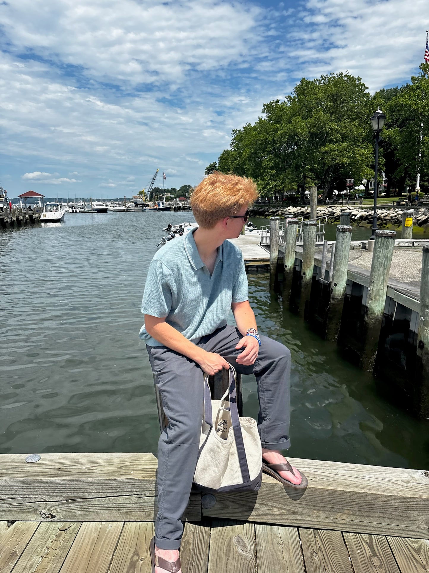MARINE LAYER Greyson Sweater Polo