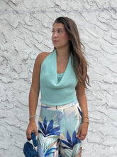 Load image into Gallery viewer, Sweet Escape Cowl Halter Top
