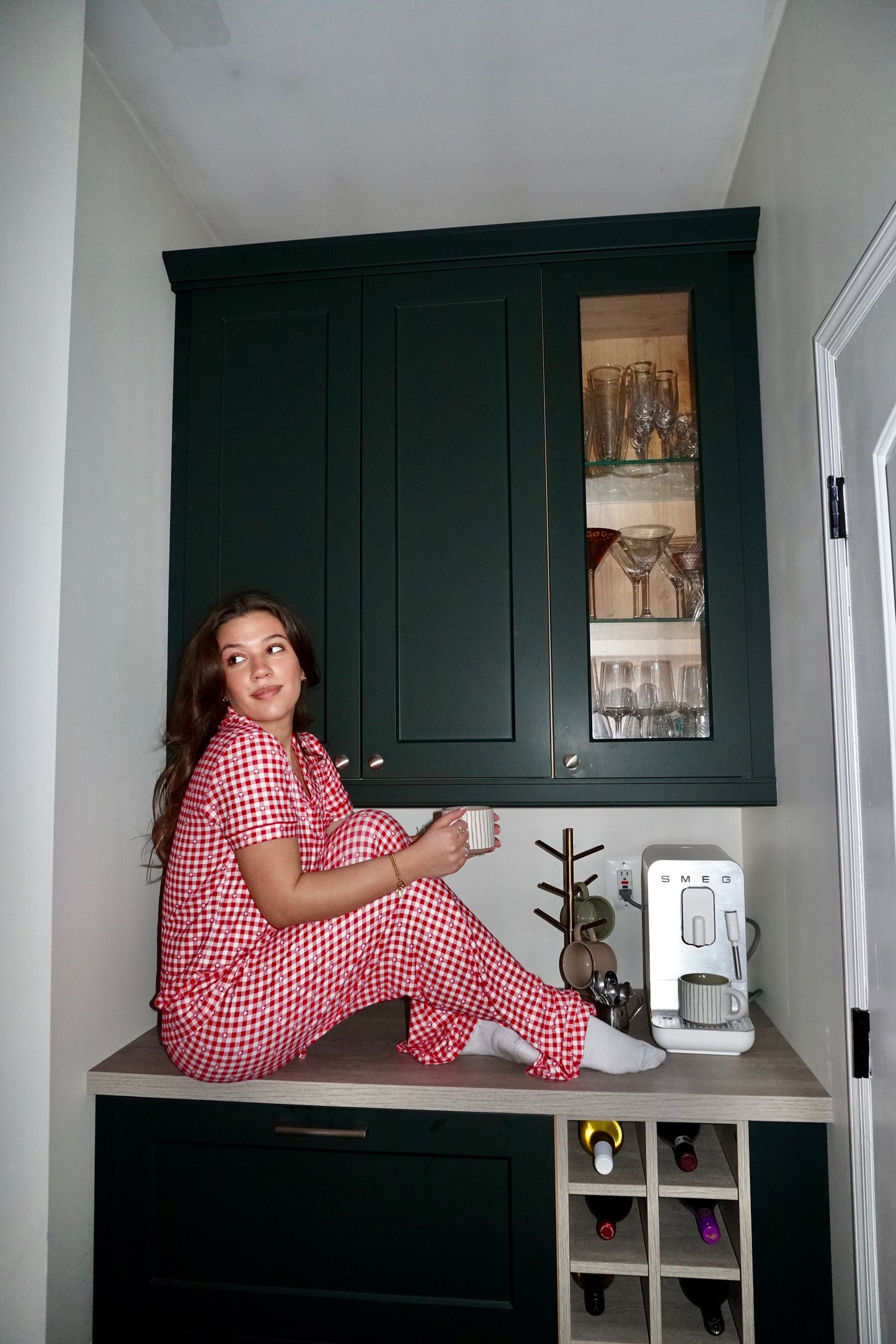 ZSUPPLY Gingham PJ Top