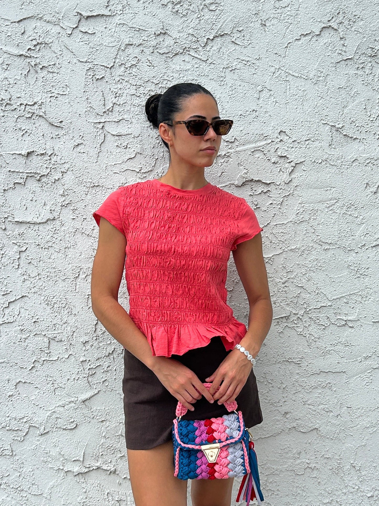 Aria Ruched Tee