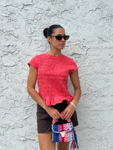 Load image into Gallery viewer, Aria Ruched Tee
