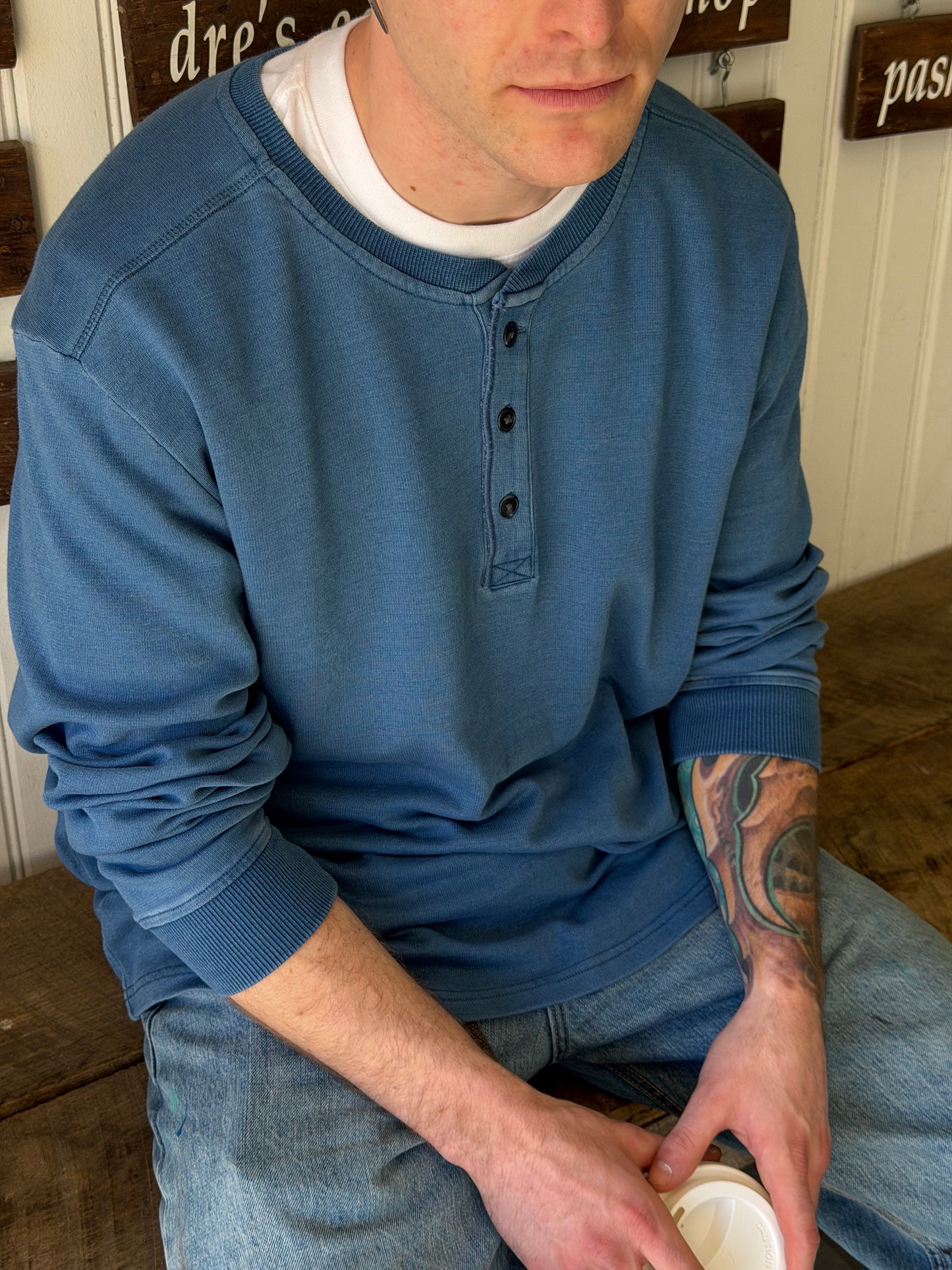 MARINE LAYER Pacifica Stretch Henley