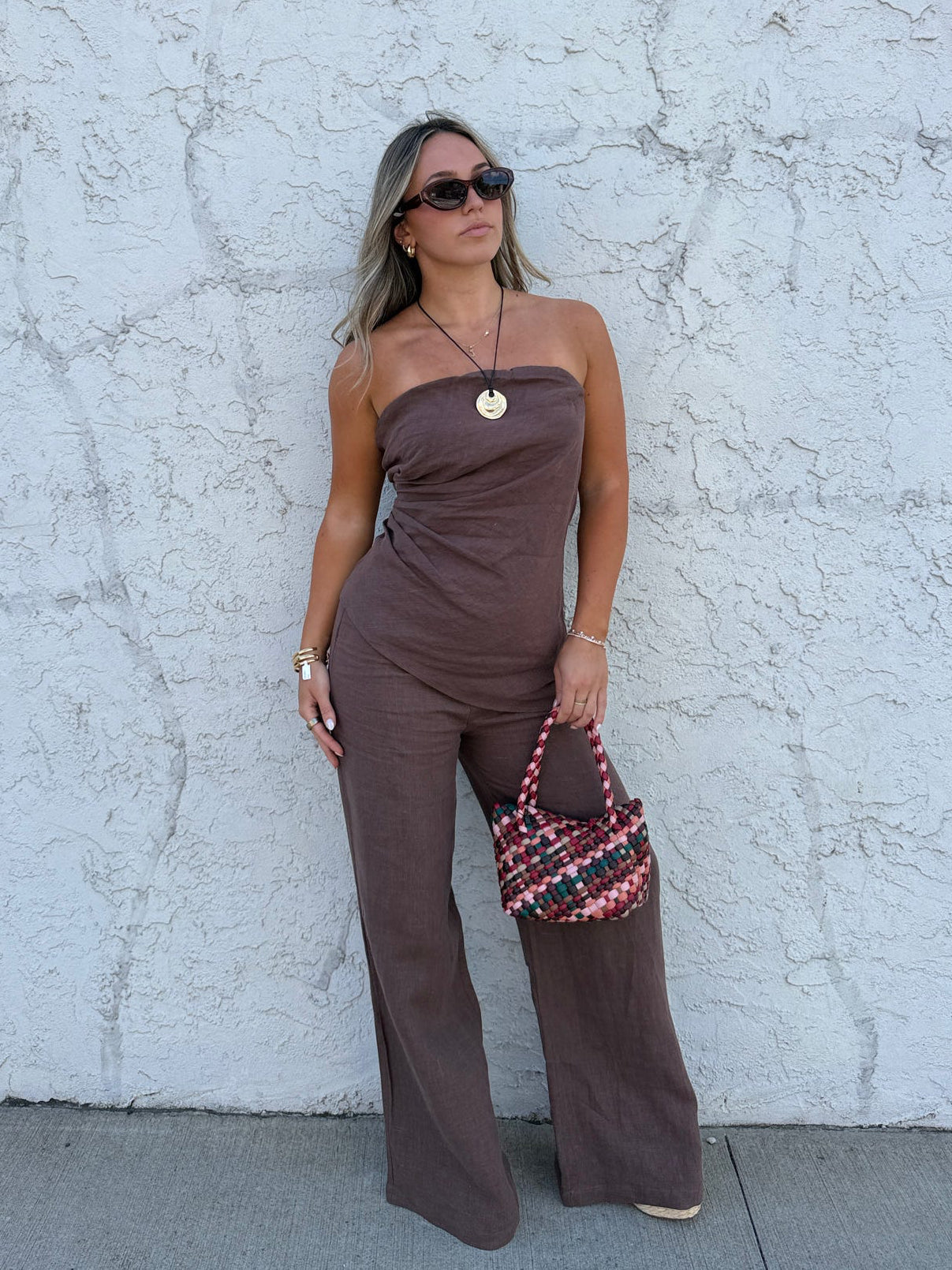 Cocoa Crush Linen Pants