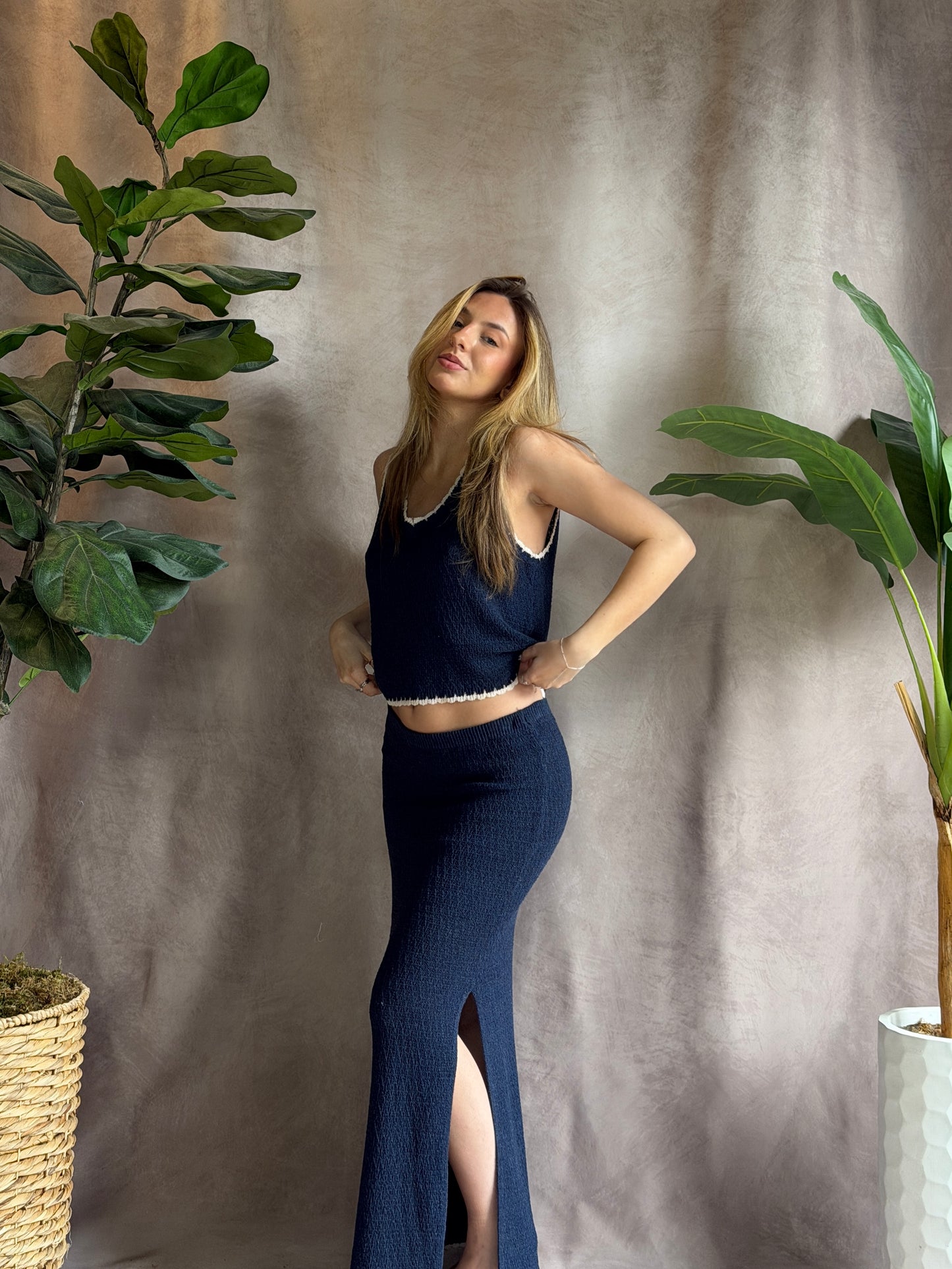 ZSUPPLY Yessenia Whipstitch Skirt