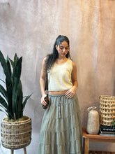 Load image into Gallery viewer, Olive Meadow Maxi Skirt
