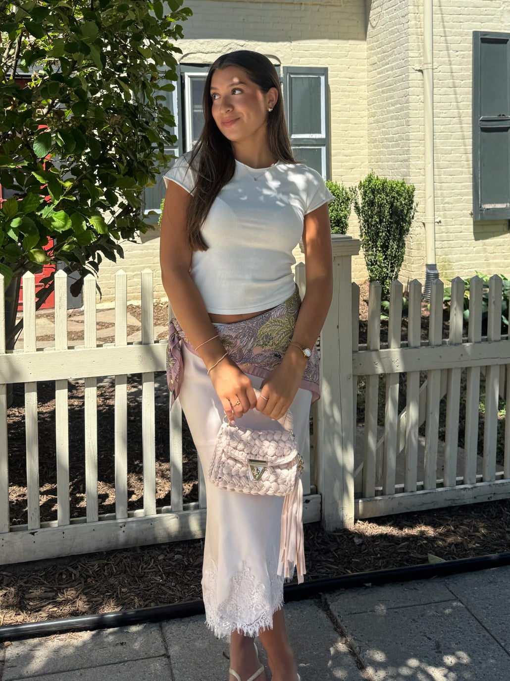 Living In Lace Skirt