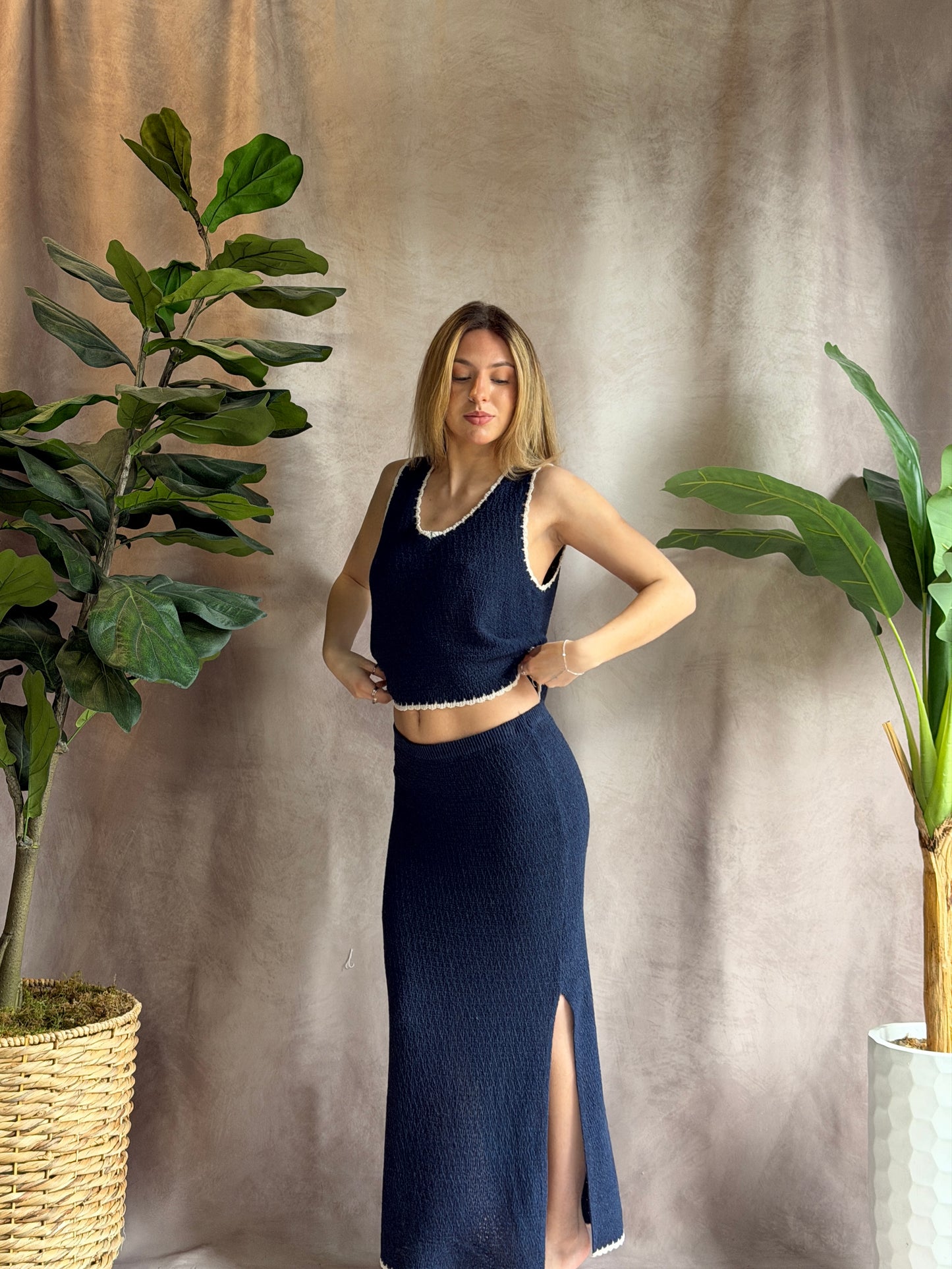 ZSUPPLY Yessenia Whipstitch Skirt