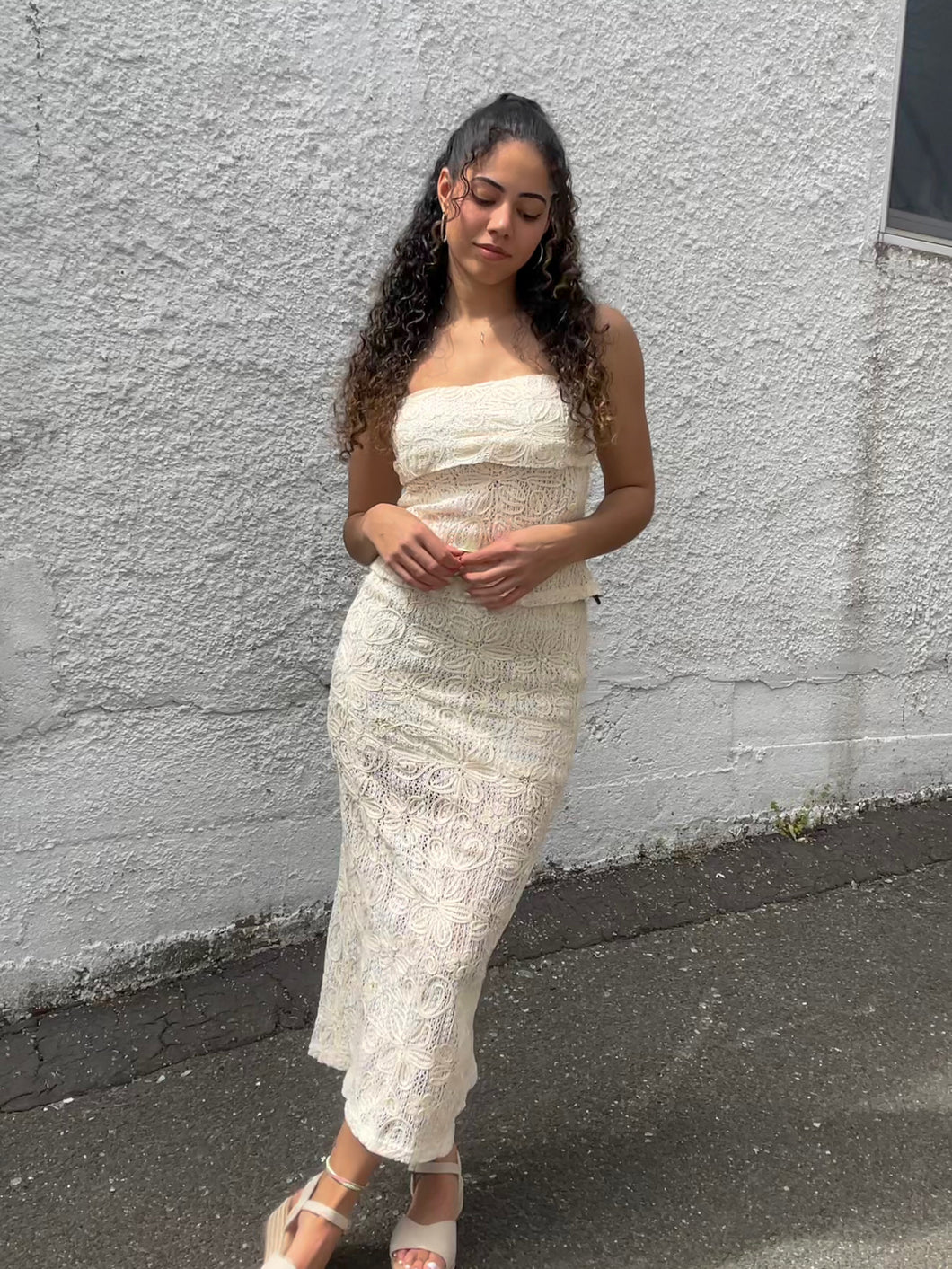 Ivory Whispers Top