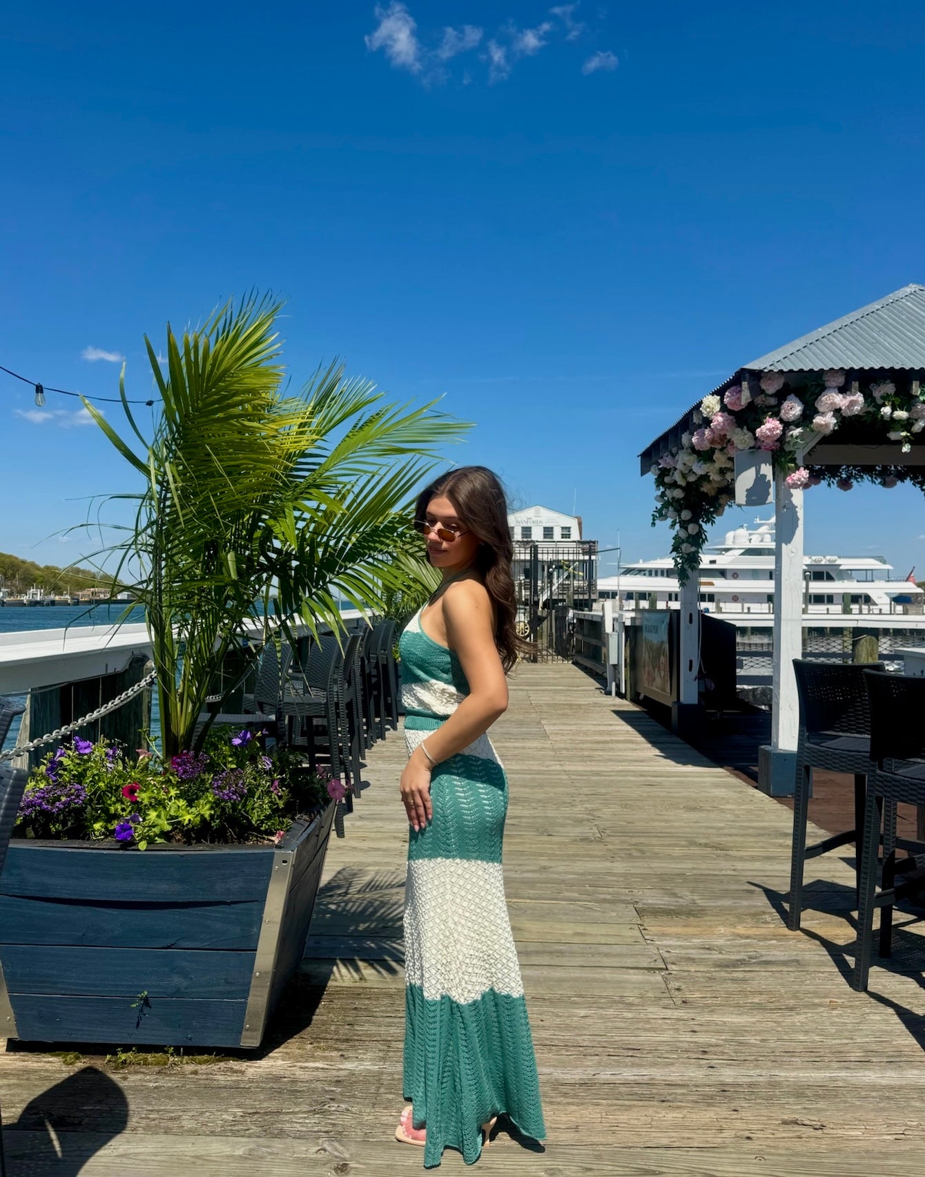 Beach Bar Maxi Knit Skirt