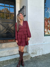 Load image into Gallery viewer, More Merlot Dress
