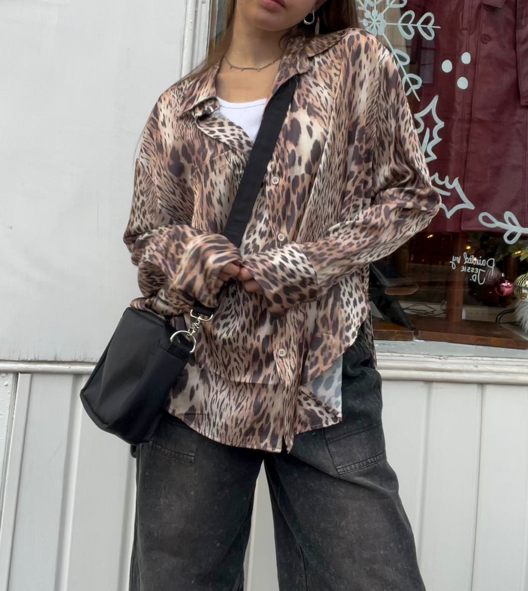 Leopard Luxe Blouse