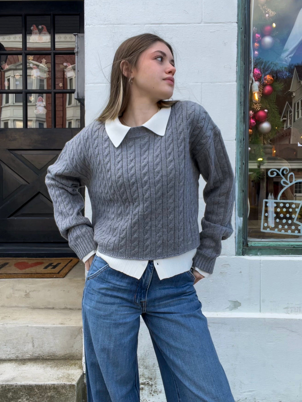 Fair And Square Sweater