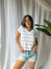 Load image into Gallery viewer, ZSUPPLY Striped Modern V Neck
