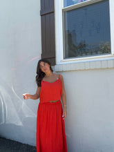 Load image into Gallery viewer, ZSUPPLY Fiore Crinkle Satin Tank

