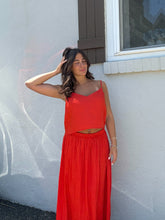 Load image into Gallery viewer, ZSUPPLY Fiore Crinkle Satin Tank
