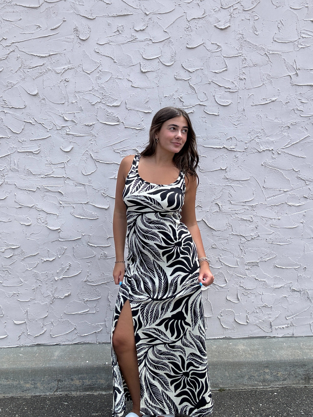 ZSUPPLY Polanco Palm Midi Dress