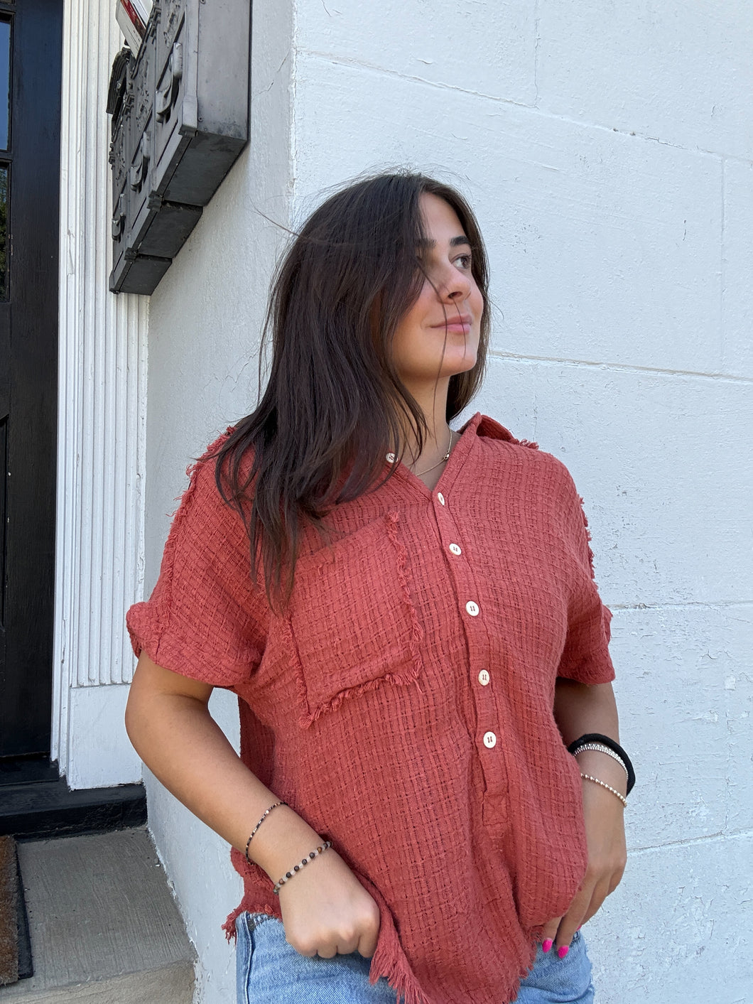 Rhiannon Button Down