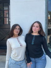 Load image into Gallery viewer, Not Your Boyfriend’s Henley
