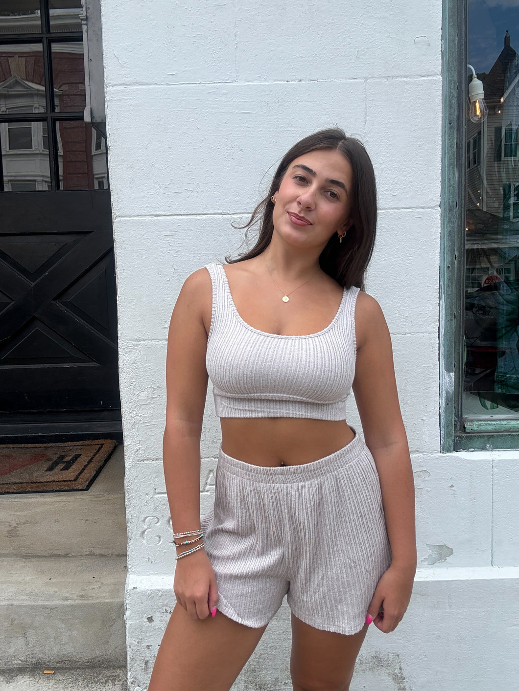 ZSUPPLY Zoe Mini Rib Tank Bra