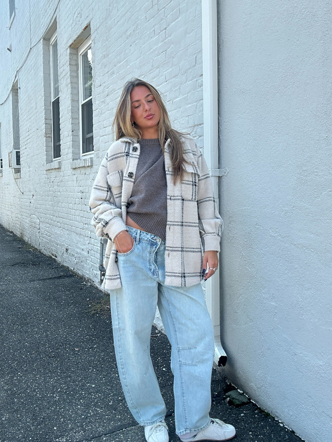 ZSUPPLY Plaid Tucker Jacket