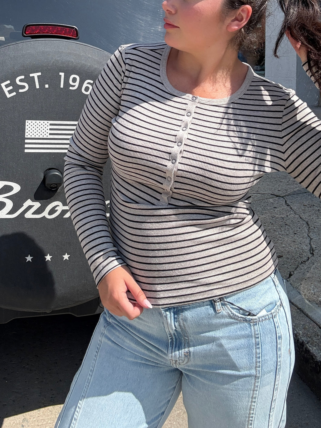 ZSUPPLY Stella Striped Henley