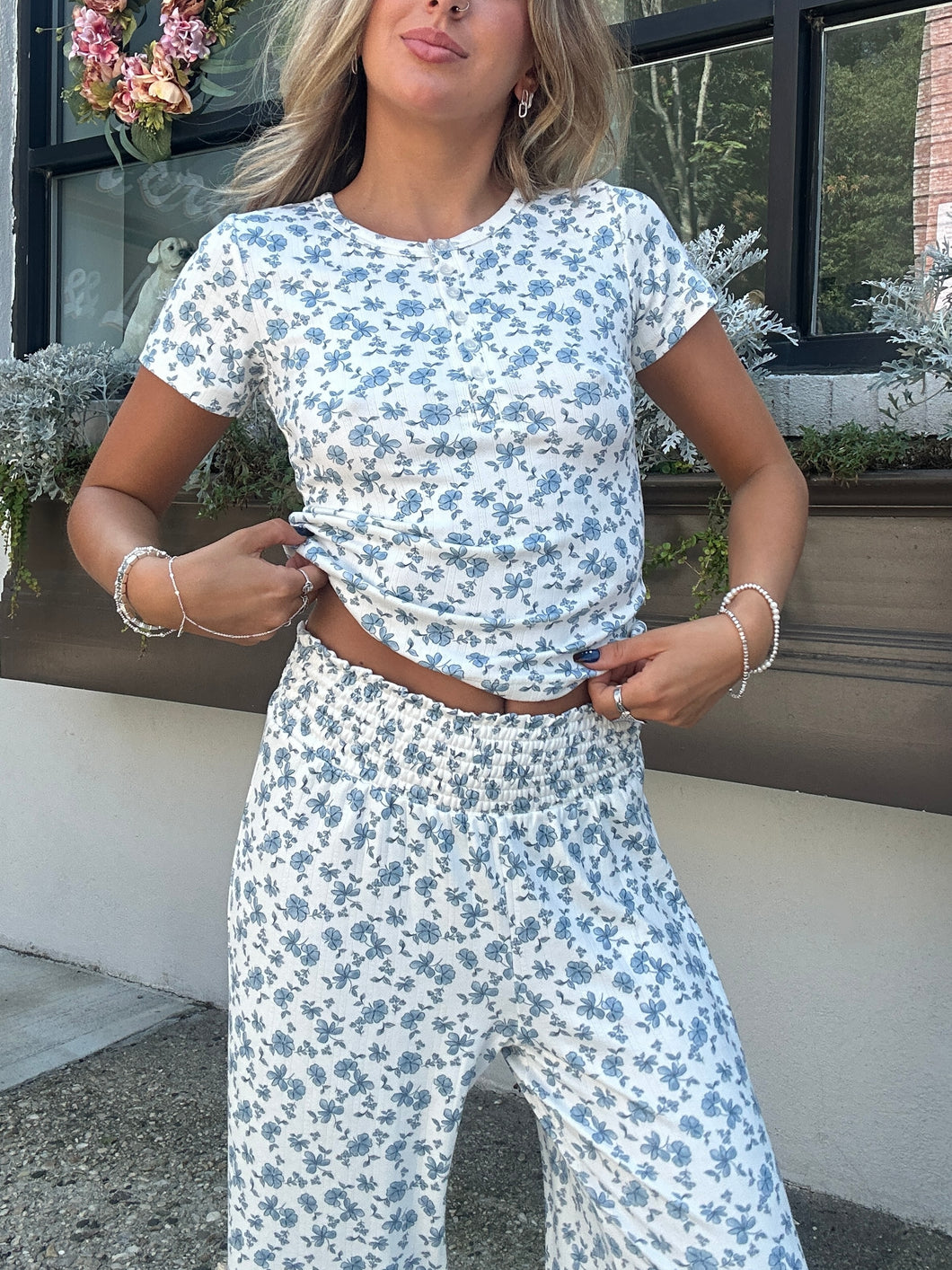 ZSUPPLY Faye Ditsy Floral Top