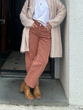 Load image into Gallery viewer, Flying Monkey Copper Color Twist Barrel Jeans
