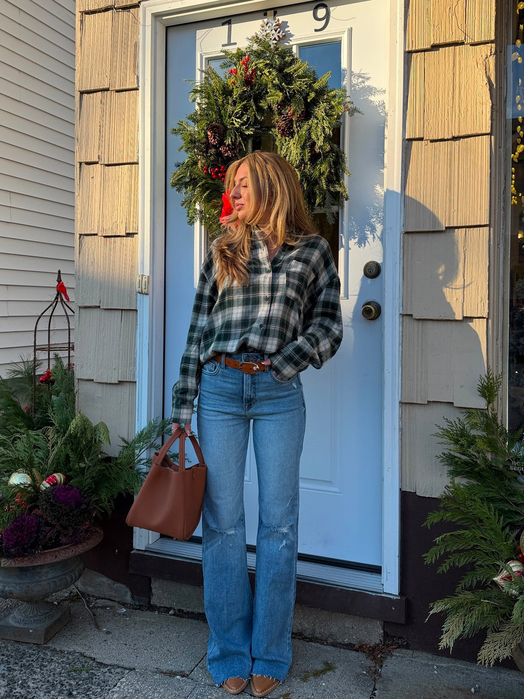 ZSUPPLY River Plaid Button up