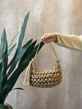 Load image into Gallery viewer, Maison Tassel Braided Hobo Bag
