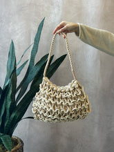 Load image into Gallery viewer, Metallic Boho Braided Bag
