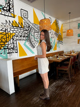 Load image into Gallery viewer, Vanilla Snow Mini Dress
