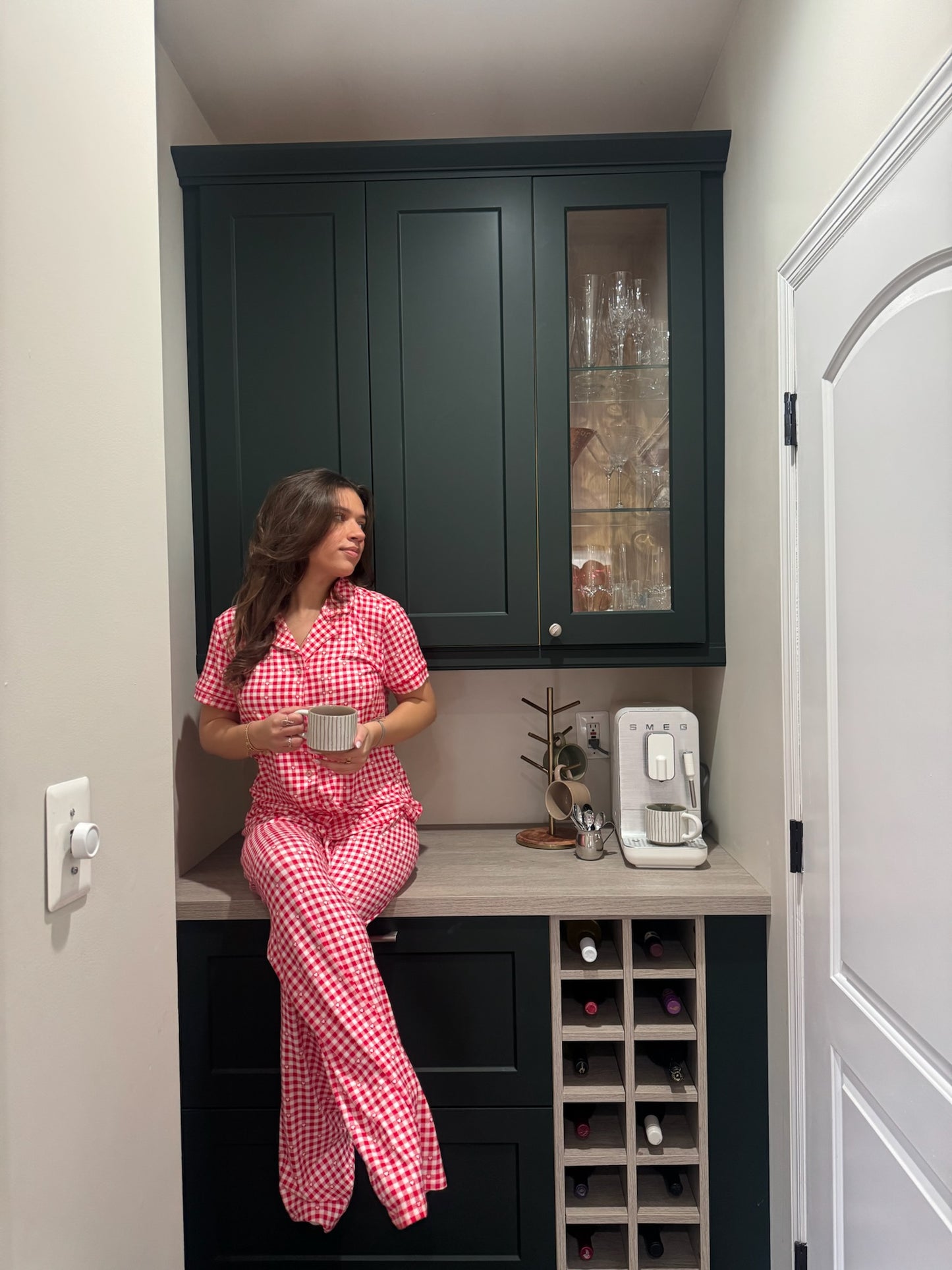 ZSUPPLY Gingham PJ Top