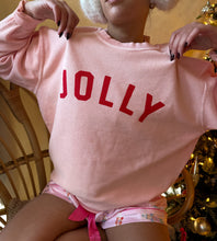 Load image into Gallery viewer, Ribbed Jolly Thermal Crewneck *FINAL SALE*
