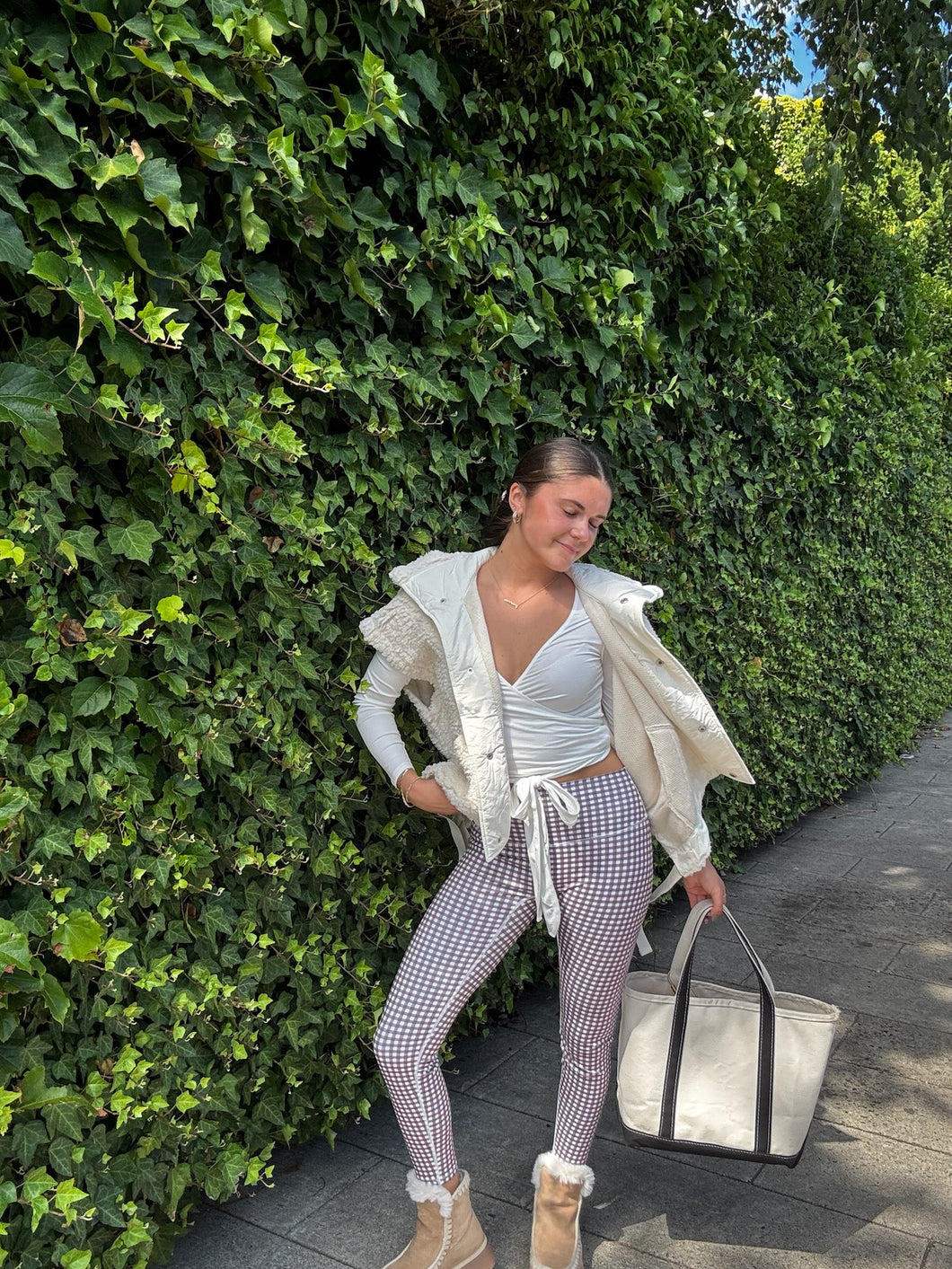 Grabbing Coffee Leggings