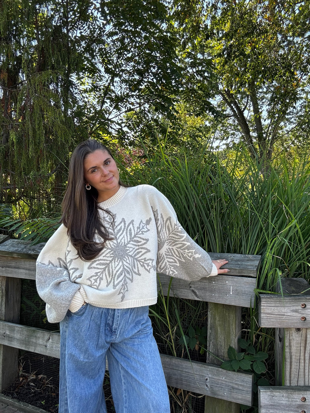 Here For Now Sweater