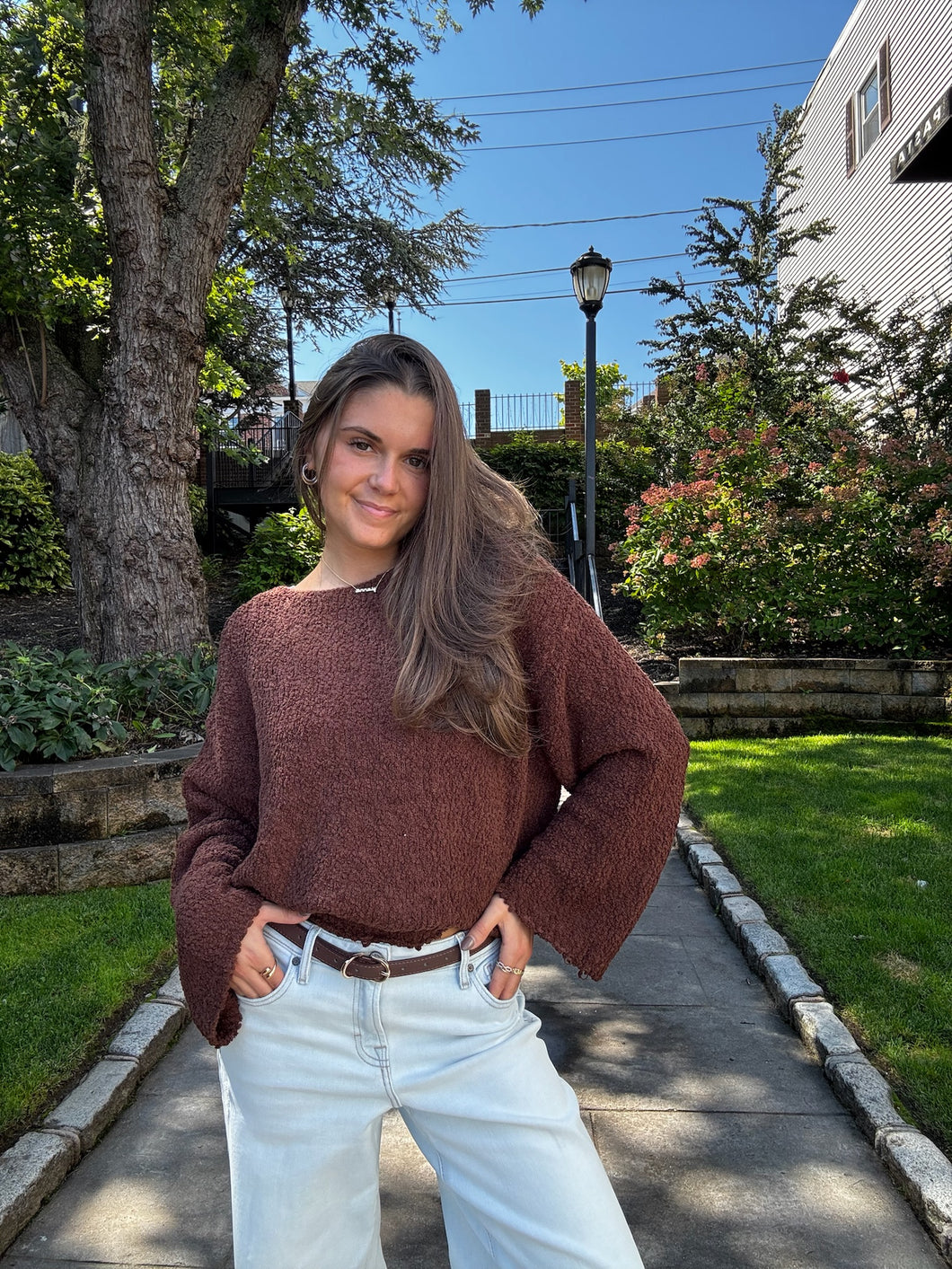 Caramel Knit Sweater