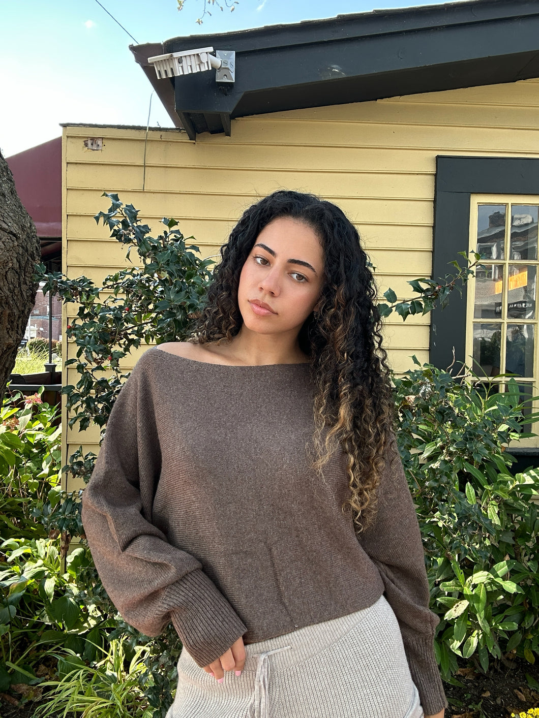 Almond knit Sweater