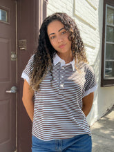Load image into Gallery viewer, Girl Next Door Collared Top
